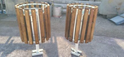 سطل زباله پارکی - مبلمان شهری شکوه